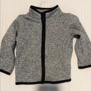 jumping beans Soft Gray Knit Baby Jacket